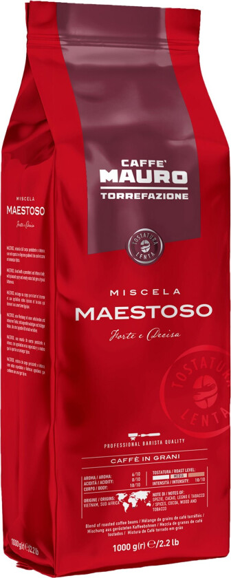 Maestoso kaffebønner 1 kg