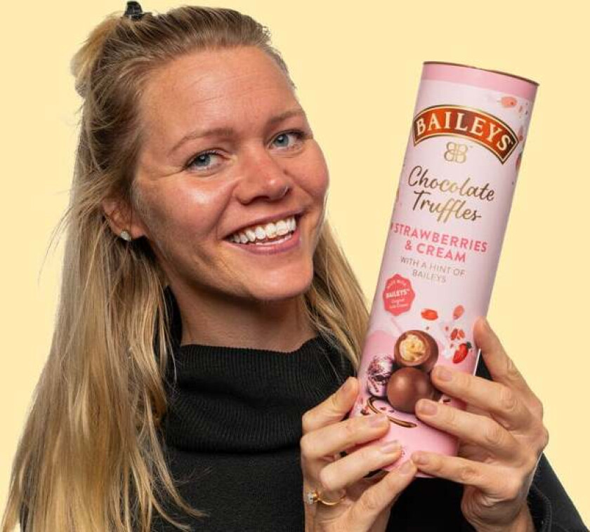 Bilde av Baileys Strawberry & Cream Sjokoladetrøfler i rør