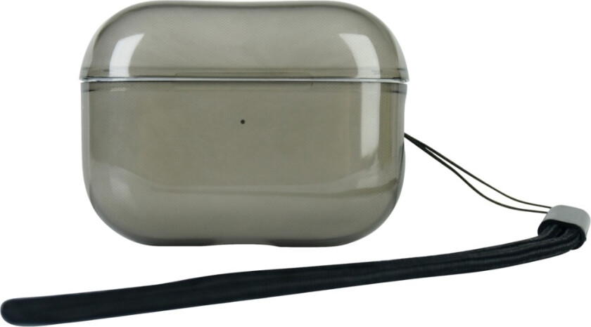 Airpods Pro transparent deksel, svart