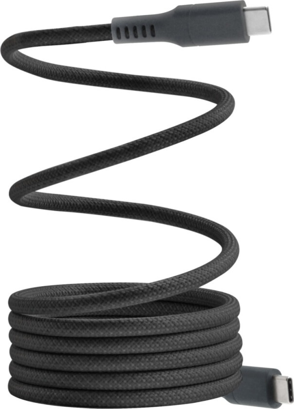 magnetisk USB-C til USB-C-kabel 1,5 m, svart