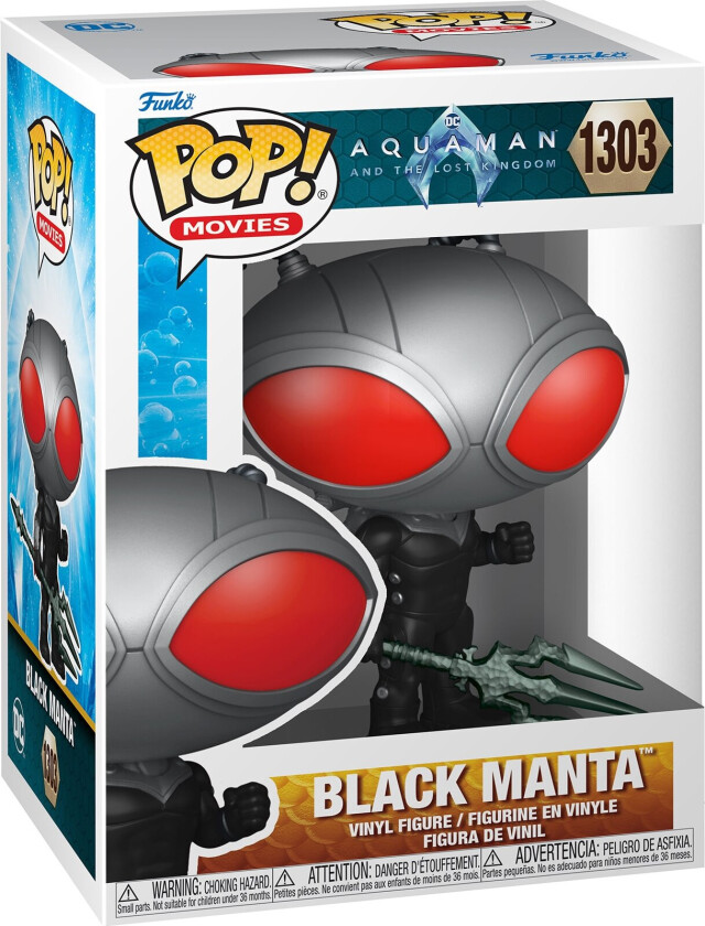 Aquaman And The Lost Kingdom actionfigur (Black Manta)