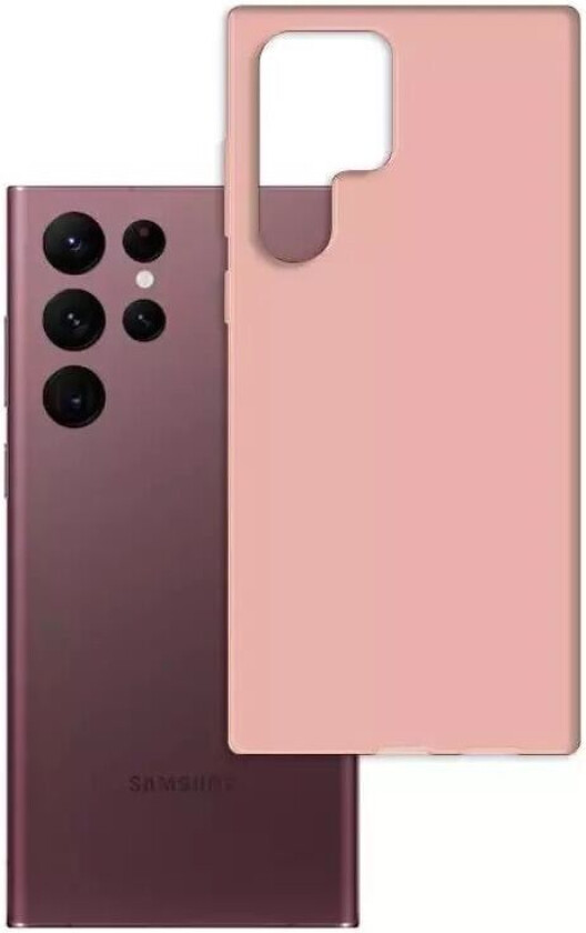 3MK Samsung Galaxy S23 Ultra 3mk TPU Bakdeksel - Rosa