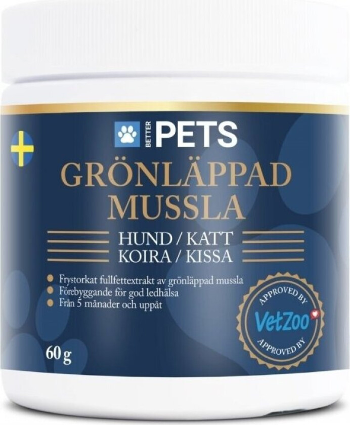 Bilde av Grønnleppemussling 60 g