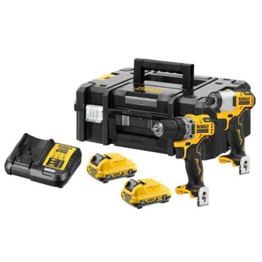 Dewalt DCK2110L2T-QW Verktøypakke