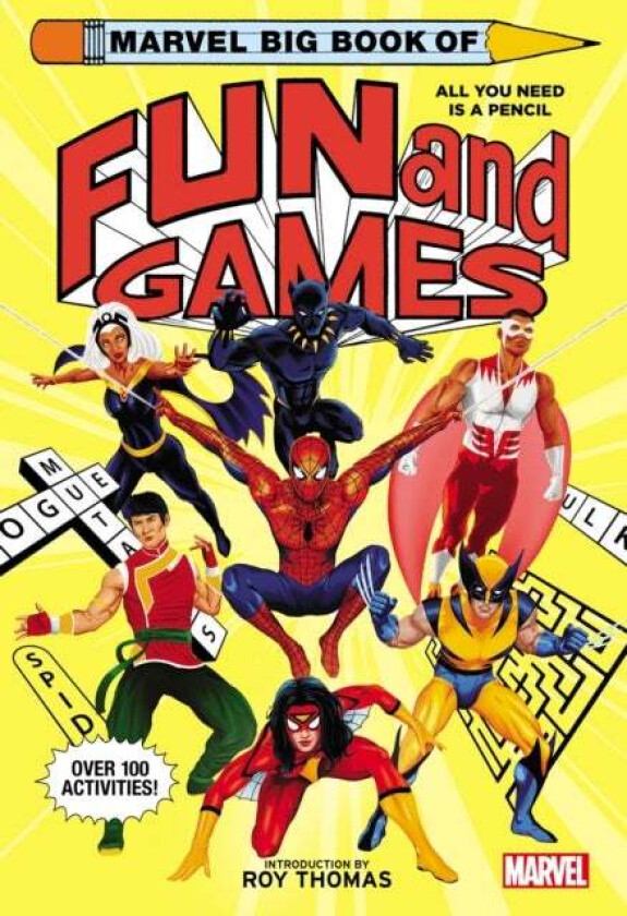 Marvel Big Book of Fun and Games av Marvel Entertainment