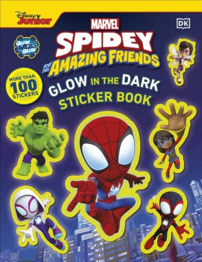 Marvel Spidey and His Amazing Friends Glow in the Dark Sticker Book av DK