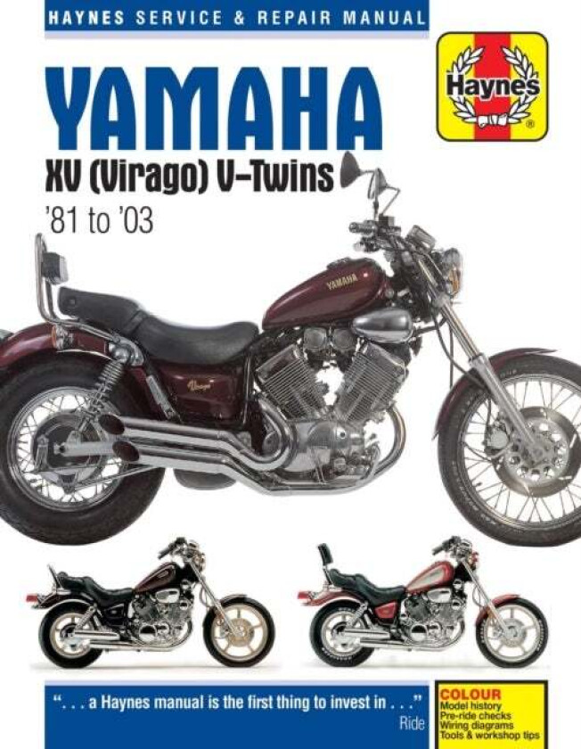 Yamaha XV Virago (81-03) Haynes Repair Manual av Haynes Publishing