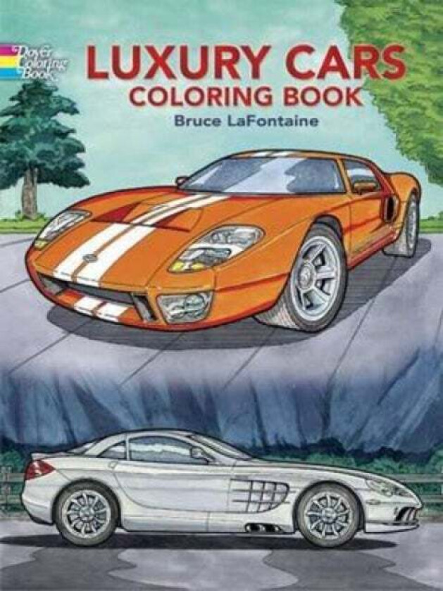 Luxury Cars Coloring Book av Bruce LaFontaine