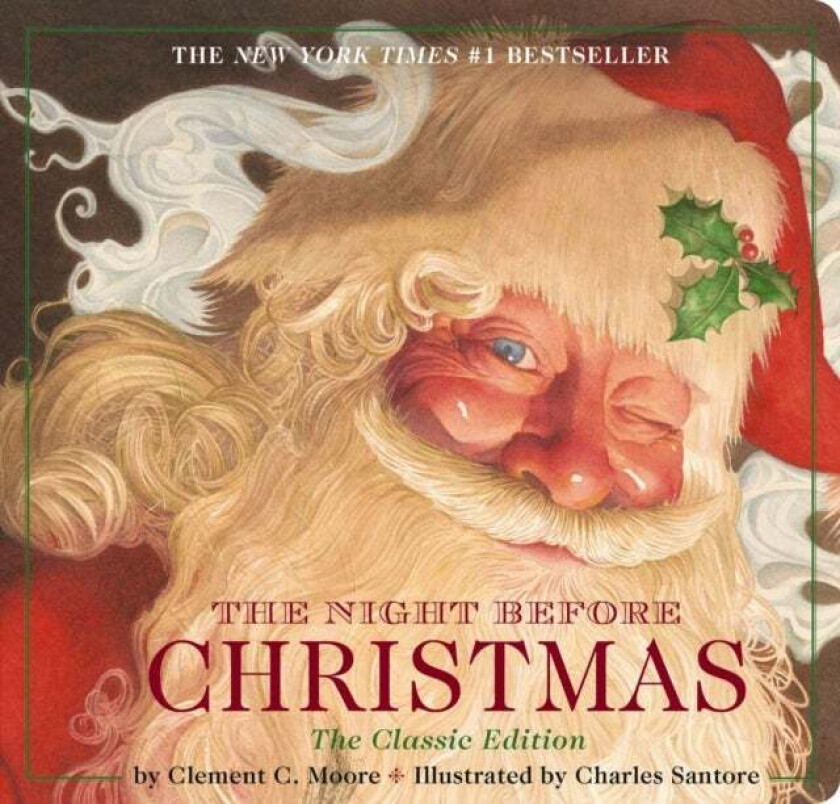 The Night Before Christmas Board Book av Clement Moore