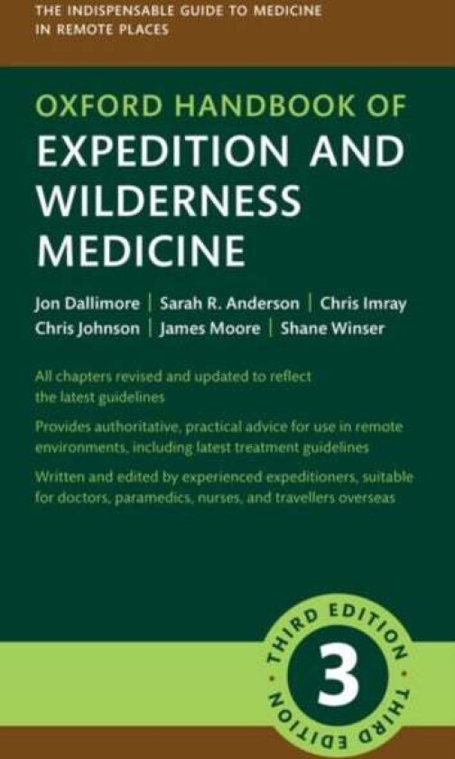 Oxford Handbook of Expedition and Wilderness Medicine