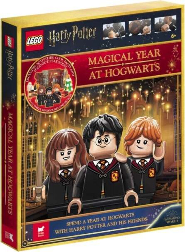LEGO (R) Harry Potter (TM): Magical Year at Hogwarts (with 70 LEGO bricks, 3 minifigures, fold-out p av LEGO (R), Buster Books