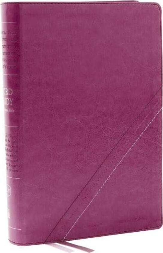KJV, Word Study Reference Bible, Leathersoft, Pink, Red Letter, Comfort Print av Thomas Nelson