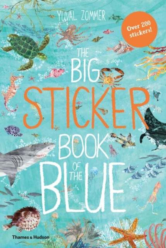 Big Sticker Book of the Blue, The av Yuval Zommer