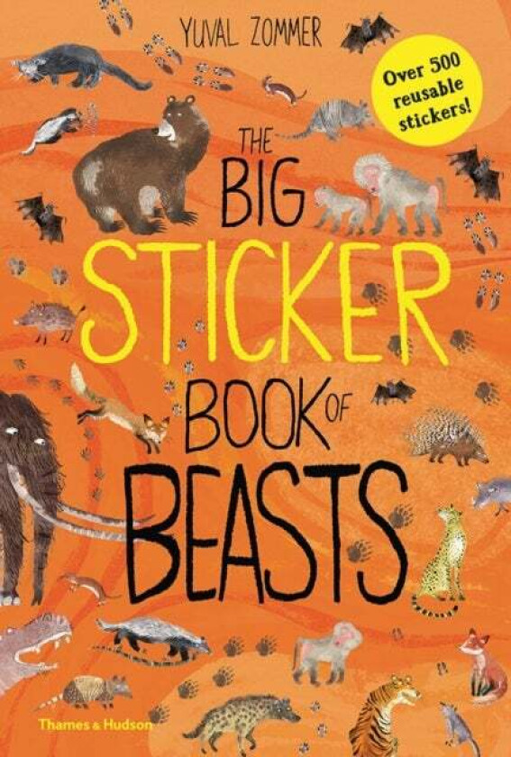 Big Sticker Book of Beasts, The av Yuval Zommer