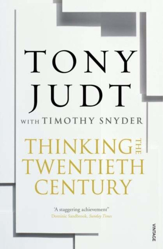 Thinking the Twentieth Century av Timothy Snyder, Tony Judt