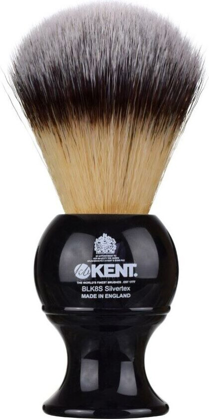 Black Silvertex Synthetic Shaving Brush