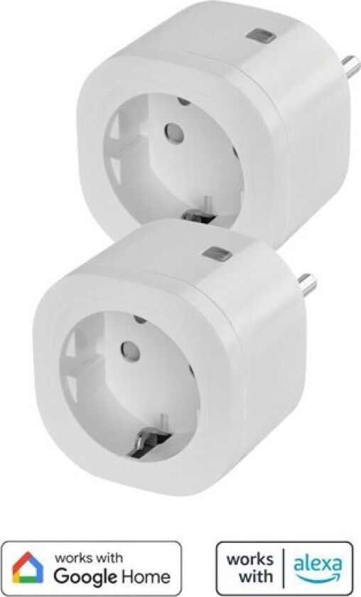 Smart Plug, 2-pakning