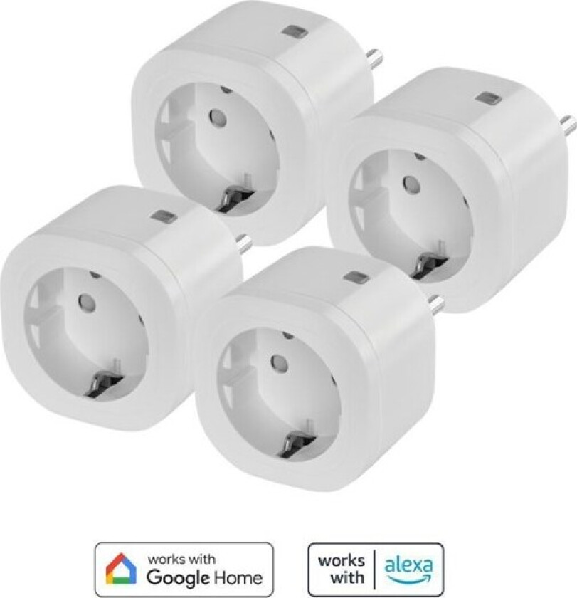 Smart Plug, 4-pakning