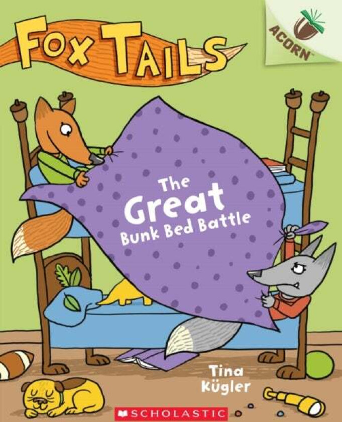 The Great Bunk Bed Battle: An Acorn Book (Fox Tails #1) av Tina Kugler