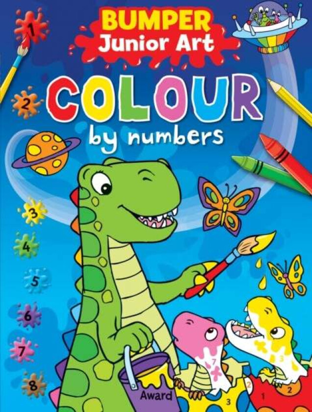 Junior Art Bumper Colour By Numbers