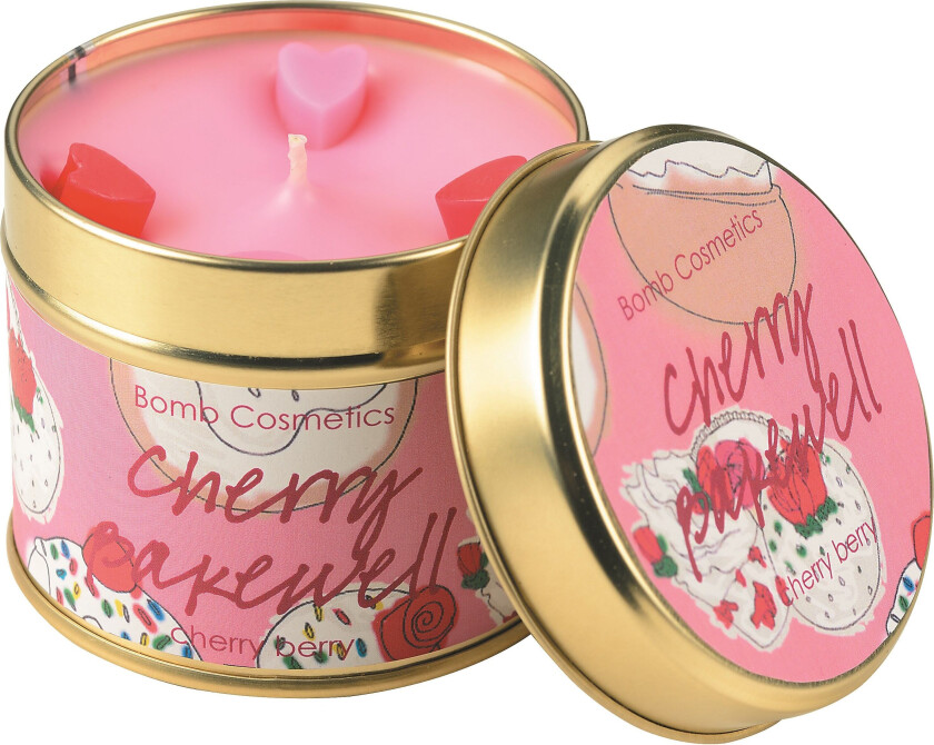 Tin Candle Cherry Bakewell