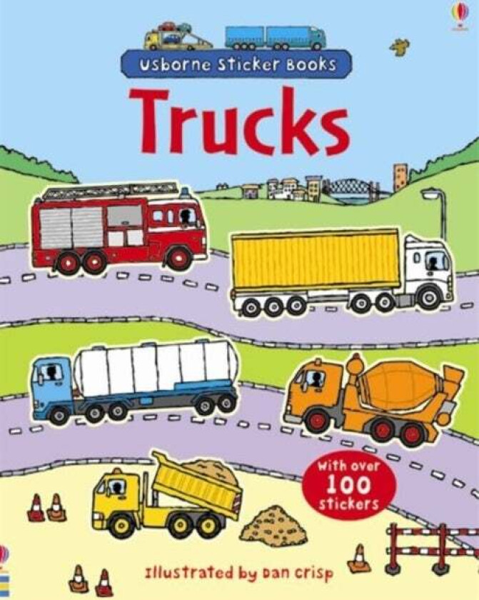 Trucks Sticker Book av Dan Crisp