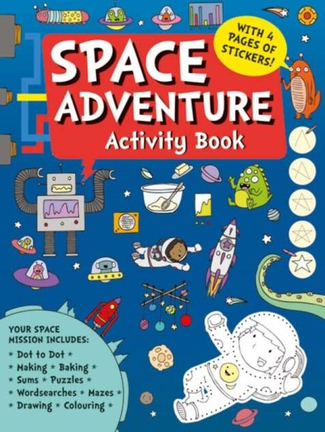Space Adventure Activity Book av Jen Smith