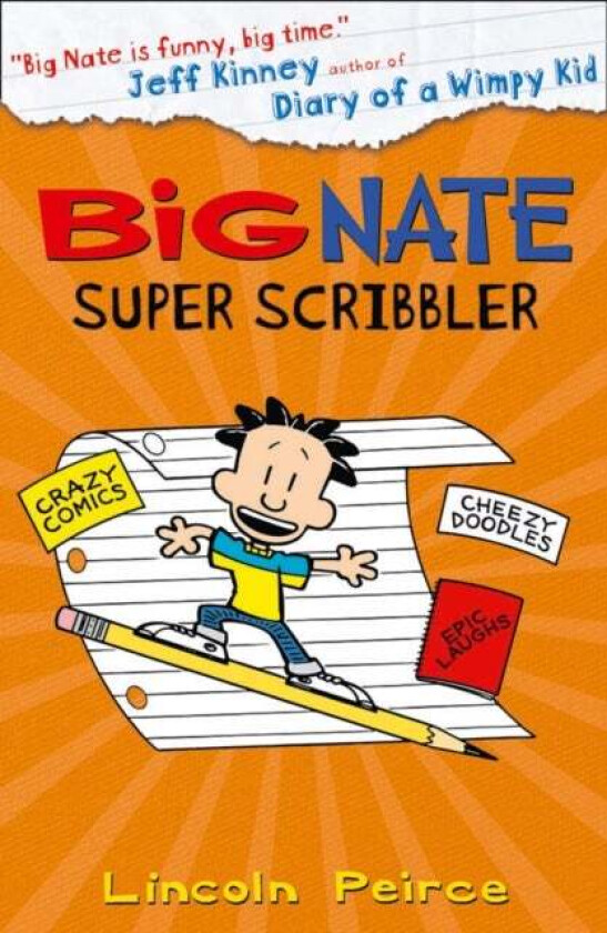 Big Nate Super Scribbler av Lincoln Peirce