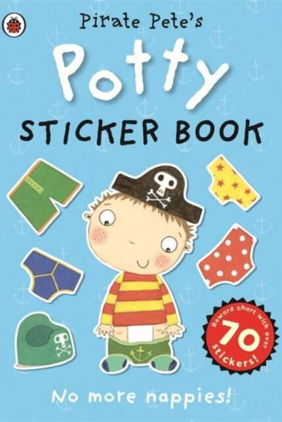 Pirate Pete's Potty sticker activity book