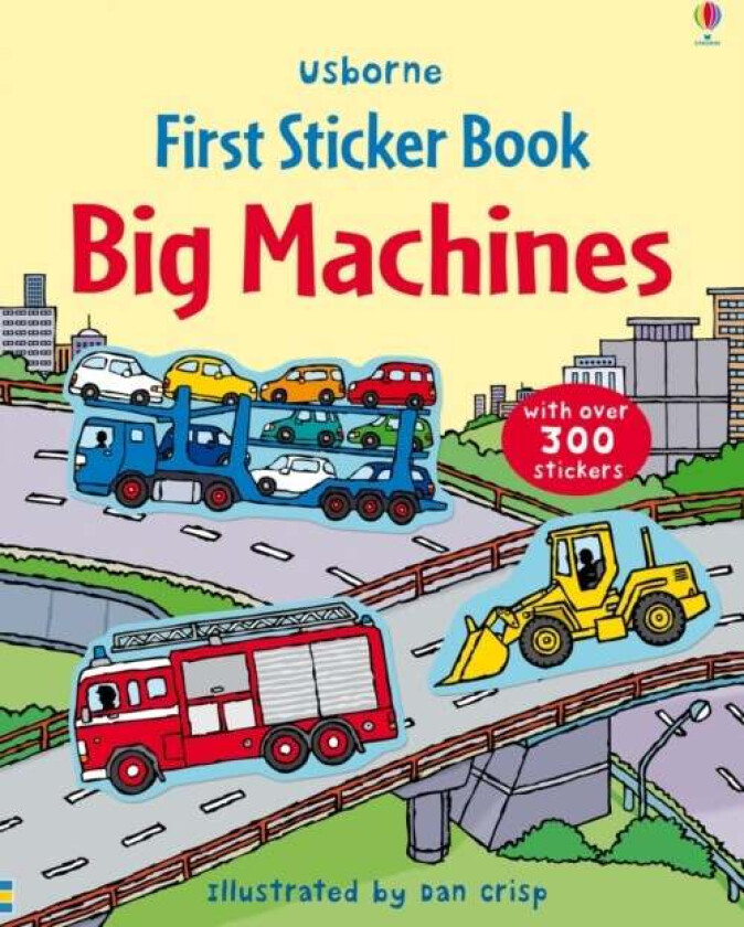 First Sticker Book Big Machines av Dan Crisp