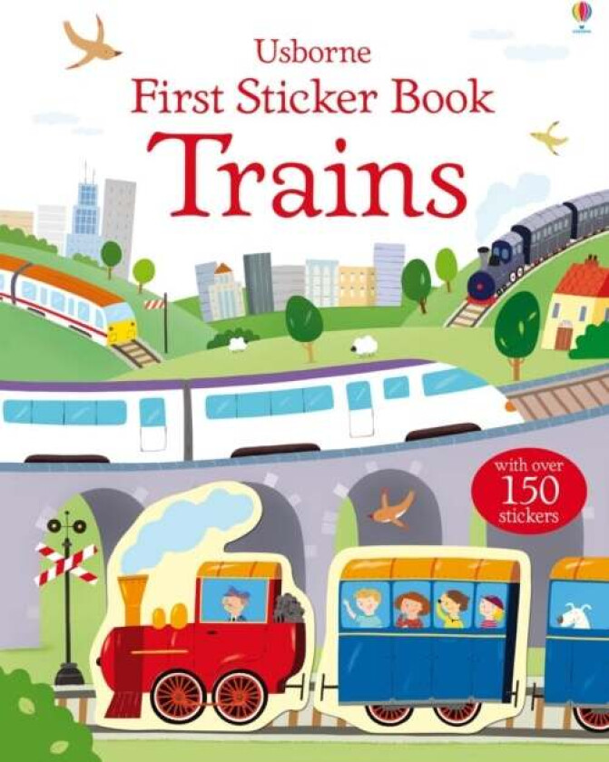 First Sticker Book Trains av Dan Crisp