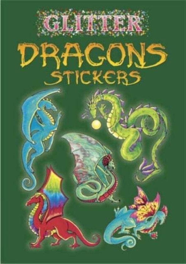 Glitter Dragons Stickers av Christy Shaffer