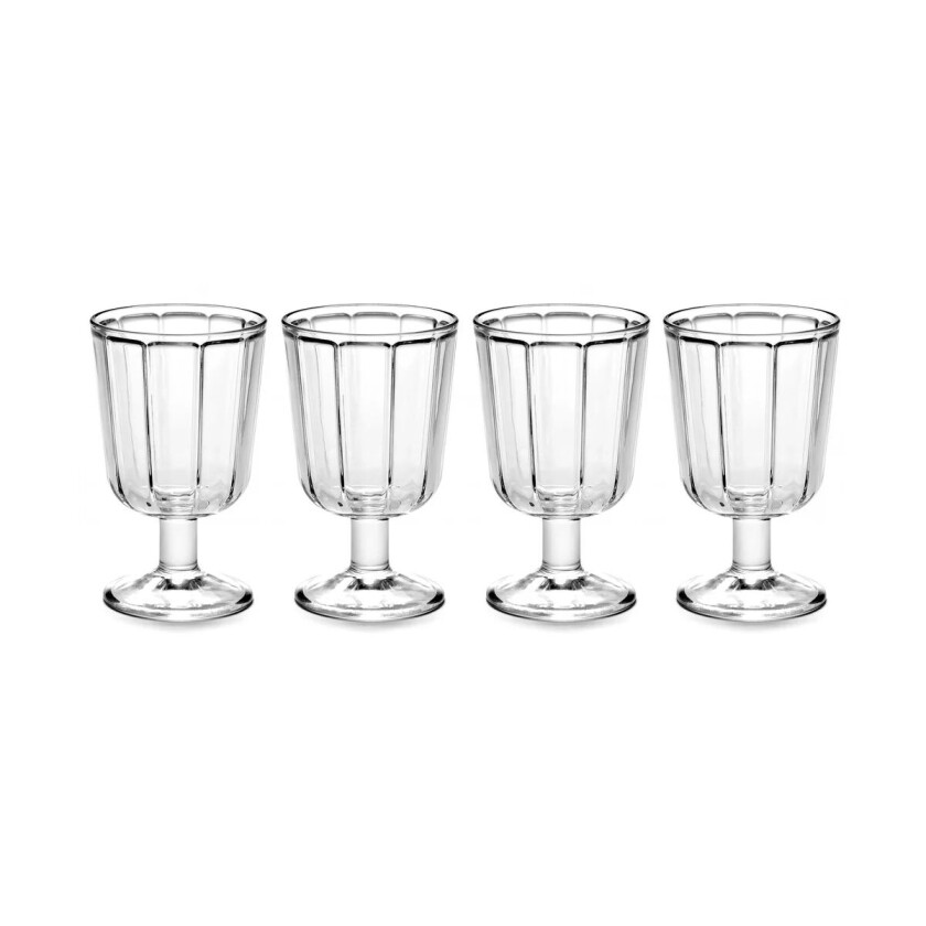 Surface hvitvinsglass 18 cl 4-pakning Klar Klar