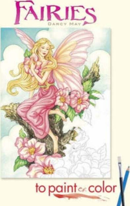 Fairies to Paint or Color av Darcy May