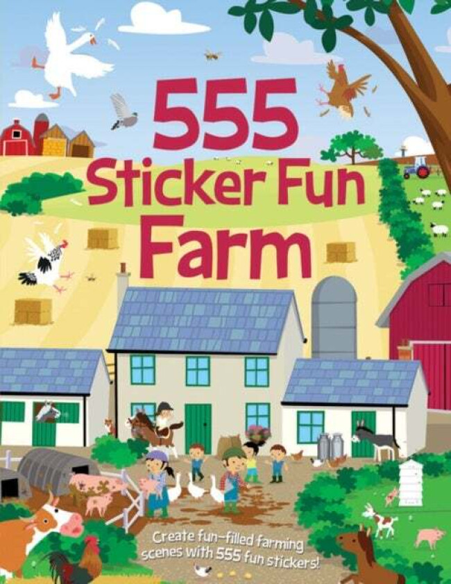 555 Sticker Fun Farm av Joshua George