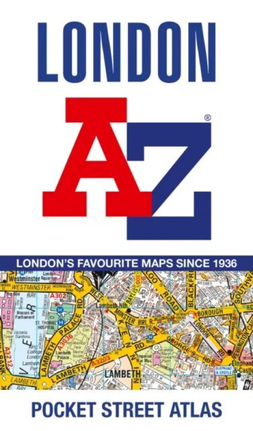 London A-Z Pocket Atlas av A-Z Maps