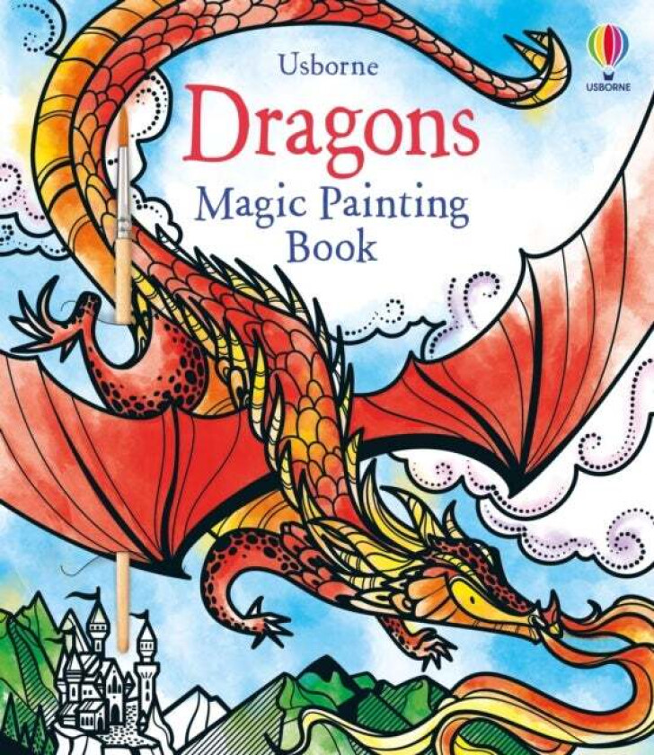 Magic Painting Dragons av Fiona Watt