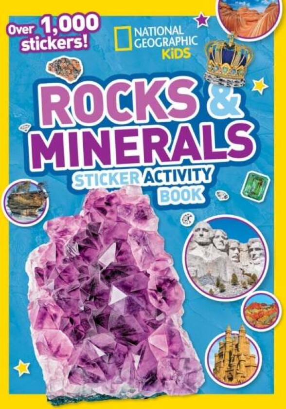 Rocks and Minerals Sticker Activity Book av National Geographic KIds