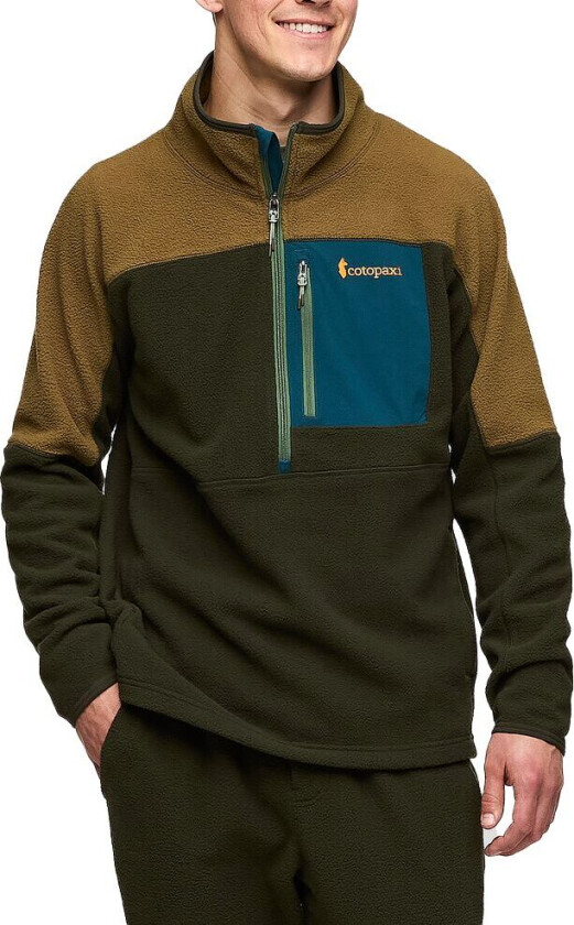 Men's Abrazo Half-Zip Fleece Jacket Live Oak And Woods XL