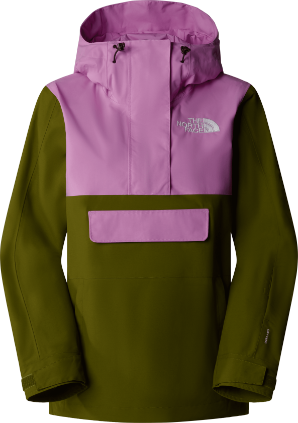 Women's Driftview Anorak Forest Olive/Dragonfruit S