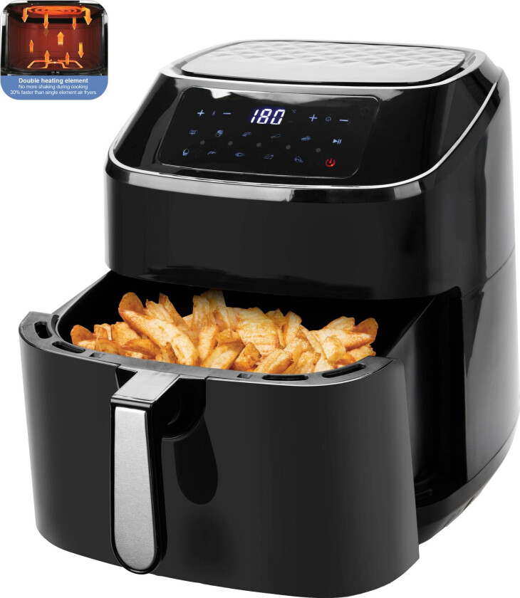 Smart Fryer airfryer AF-130285 (sort)