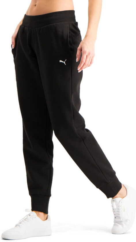 Ess Sweatpants Fl Cl Puma Black-Cat