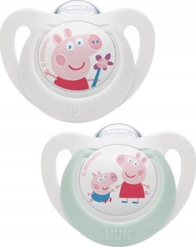Smokk Peppa Pig Star 6-18 M. 2 Stk