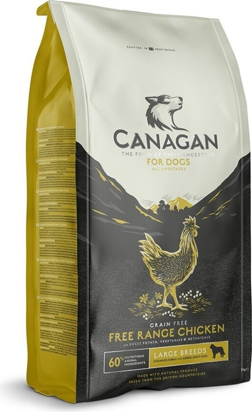 Canagan Free-Range Chicken Large Breed (12 kg)