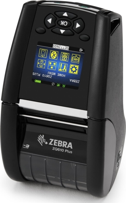 Zebra Zq600 Series Zq610 Plus - Etikettskriver - Direkte Termisk