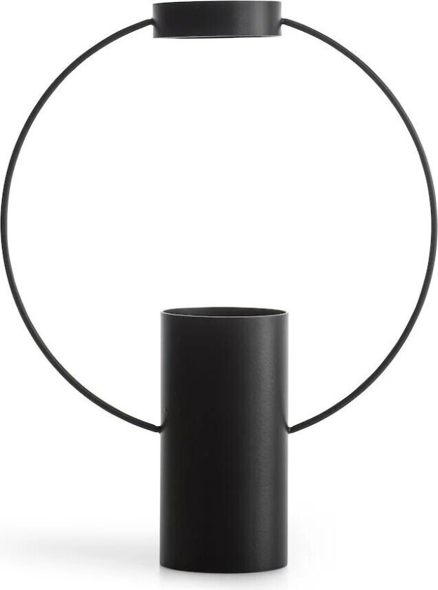Moon vase 30 cm Svart