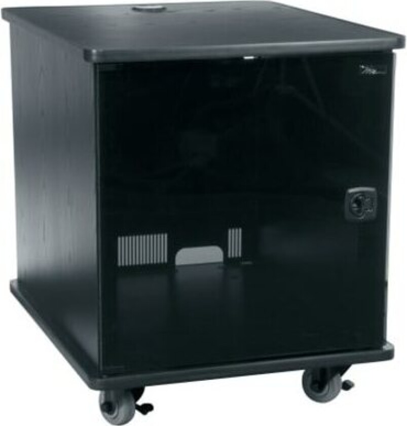 Middle Atlantic Mfr Series Mobile Furniture Rack Mfr-1227Ge - Rack Skap - Grained Ebony Ash - 12U - 23"