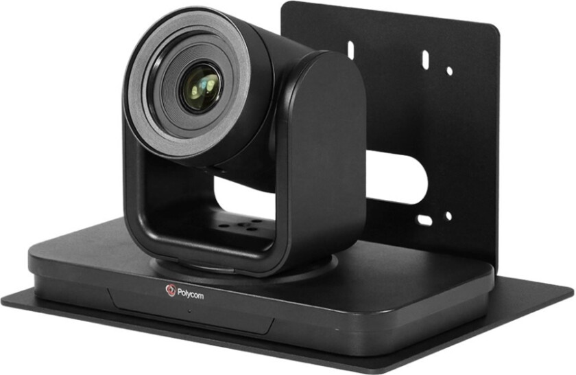 Thin Profile Video Conference Camera Wall Mount - Black - Kameramonteringsbrakett - Veggmonterbar - Svart Pulverjakke