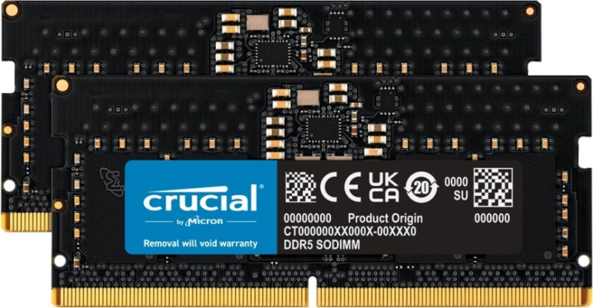 Ddr5-5200-Sett 16Gb 2X8gb Sodimm Cl42 (16Gbit)
