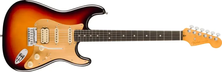 American Ultra II Stratocaster HSS, EB, Ultraburst